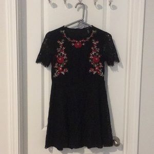 A-line mini dress